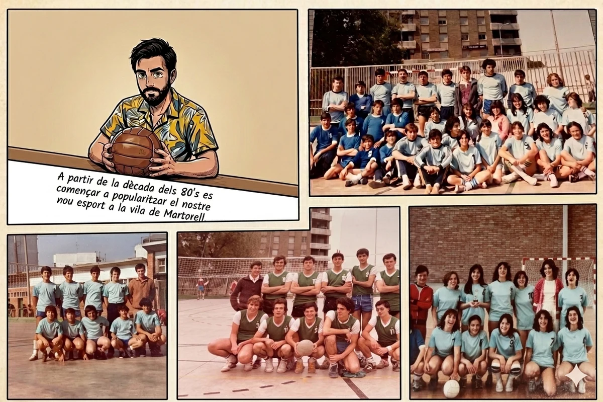 Pàgina 6 del còmic del CV Martorell