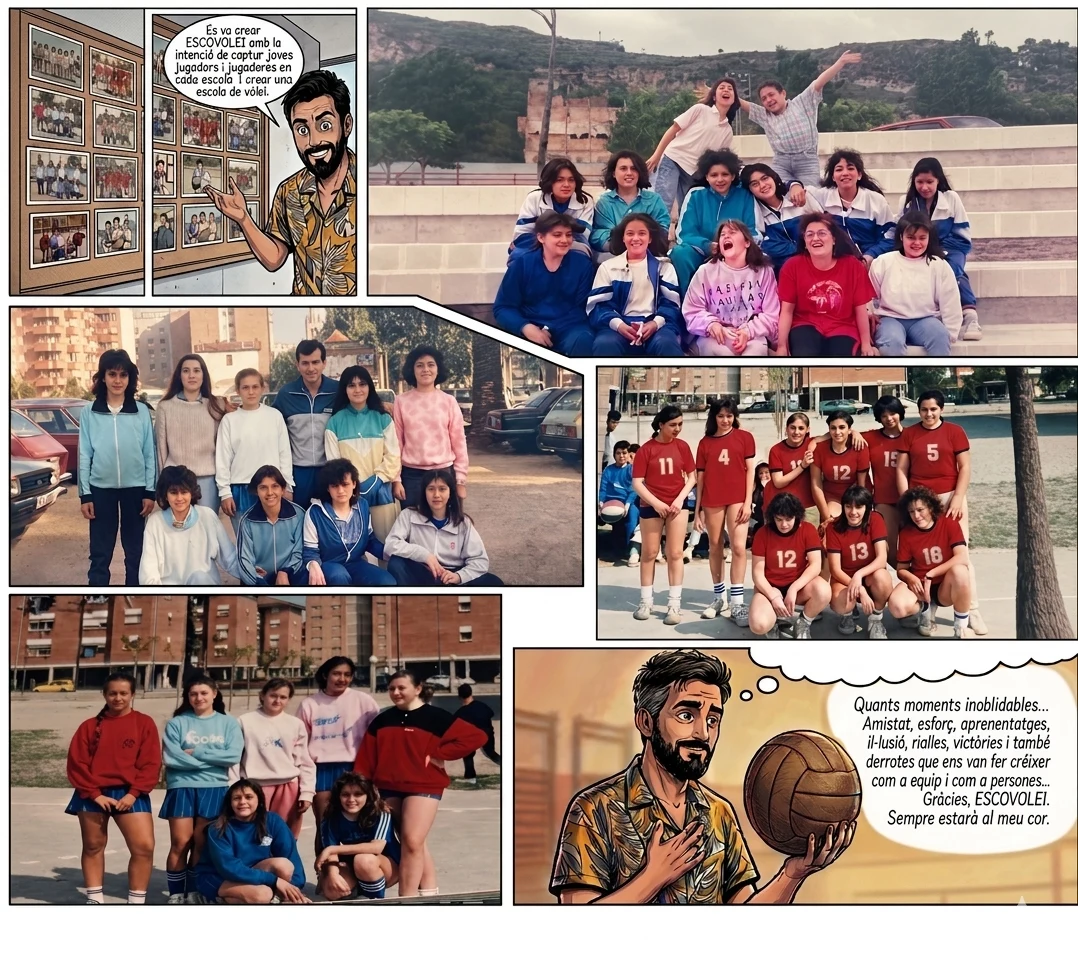 Pàgina 7 del còmic del CV Martorell