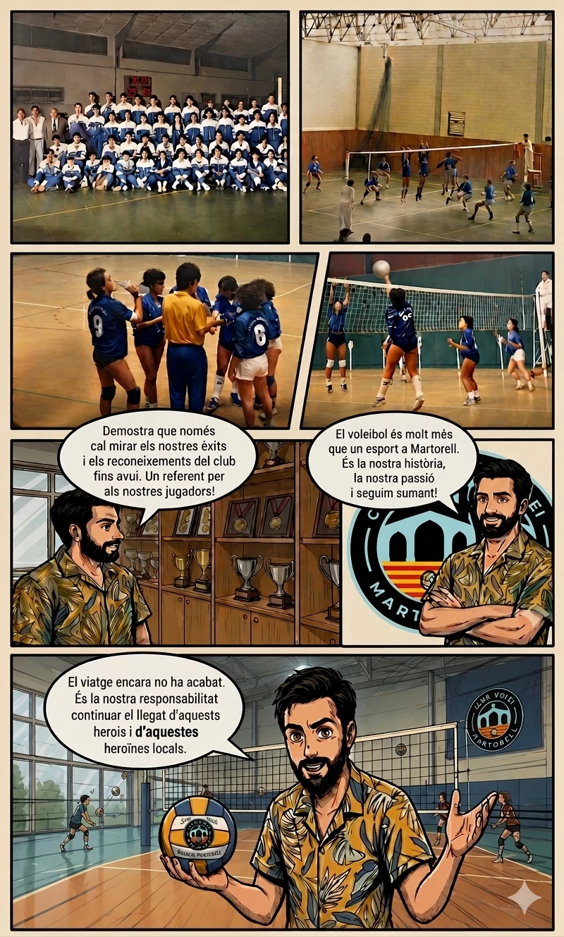 Pàgina 11 del còmic del CV Martorell